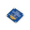 1.3inch OLED(A) Compatible with Raspberry Pi/Jetson Nano/Arduino/STM32 128*64 Resolution 3-wire/4-wire SPI I2C Interfaces Curved/Horizontal Pinheader view 3