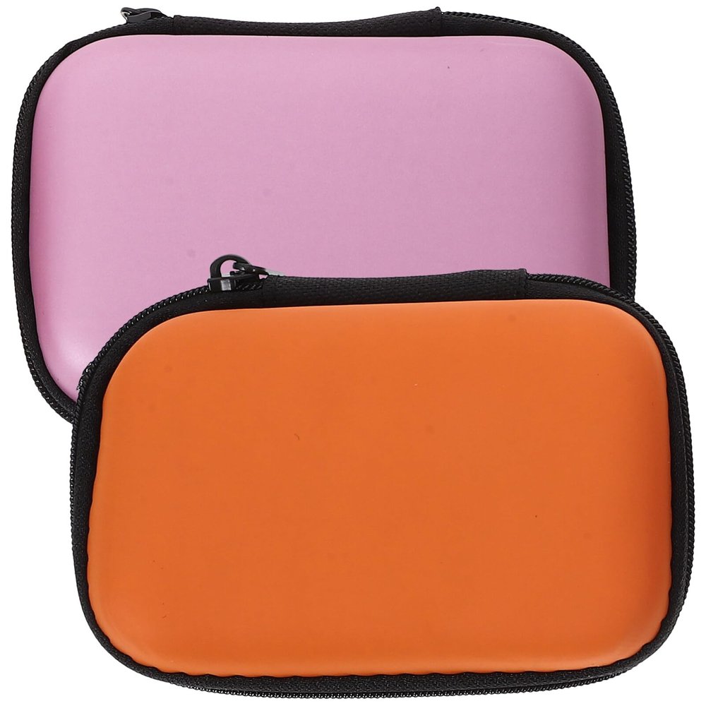 2pcs HDD Storage Protective Bag Case for HDD Small Carrying Case Hard Drive Storage Hard for Portable Hard Drive Hard Carrying