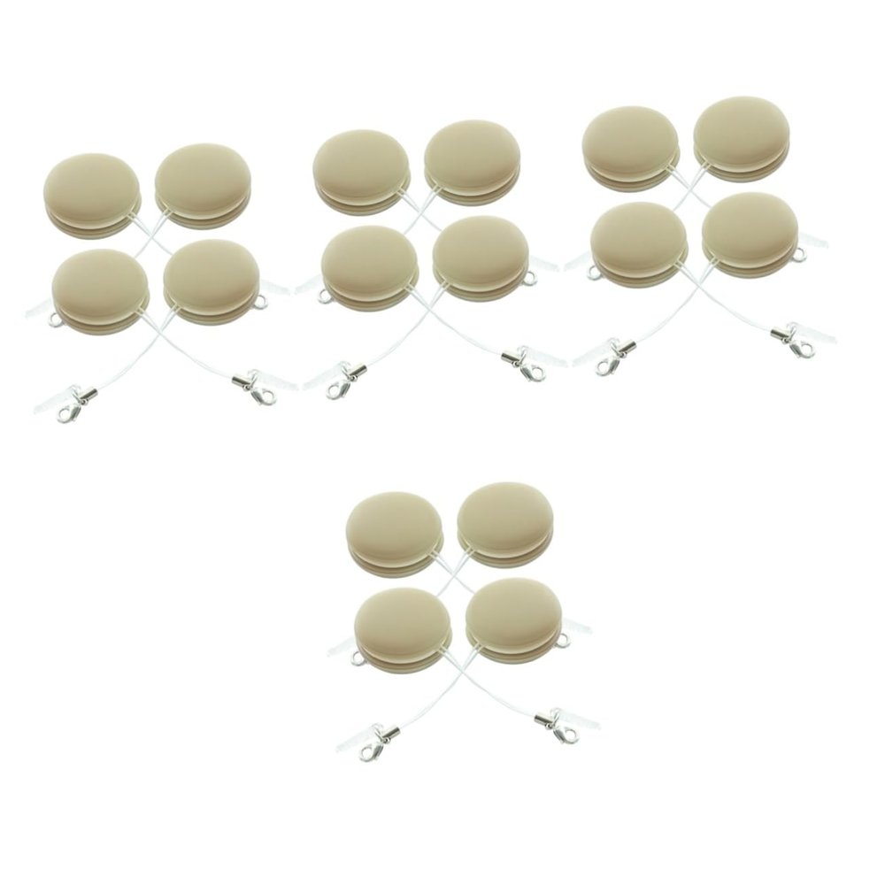 Amosfun 16pcs Glasses Lens Wipes Cell Phone Screen Cleaner Reusable Screen Wipes Macaron Design