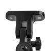 2 Pieces Speaker Holder Wall Mount Metal Easy Installation Shock Absorbing External Riser Audio Bracket for Living Room Office Home Bedroom view 4
