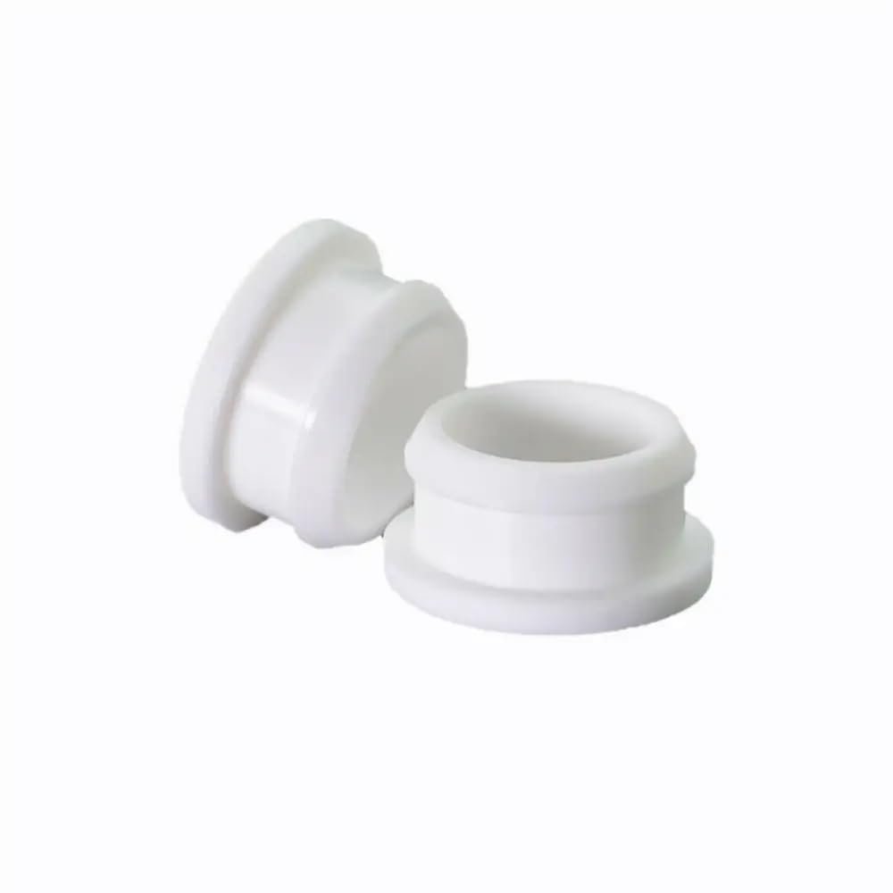 10pcs/set 2.5mm To 50.6mm Silicone Rubber Snap-on Hole Plug Blanking End Caps Seal Stopper Black/Gray/Clear/White Color (Color : White, Size : A-46.6mm (C 5mm))