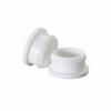 10pcs/set 2.5mm To 50.6mm Silicone Rubber Snap-on Hole Plug Blanking End Caps Seal Stopper Black/Gray/Clear/White Color (Color : White, Size : A-46.6mm (C 5mm)) view 1