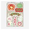 Alpha Gamma Delta MINI Sticker Sheet view 1