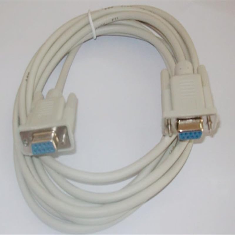 FX232-CAB-1 for Touch Panel F920,F930,F940 Series Programming Cable, Upload/Download Program PC-RS232 Cable Light Gray 3m