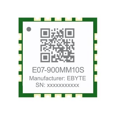 2PCS CC1101 Wireless Module 868MHZ E07-900MM10S 10dBm 1.5km Stamp Hole Ultra Small Size SMD Module Support RSSI Industrial Grade RX TX FIFO