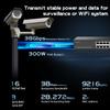 Binardat 19 Port POE Switch - 16 POE+ Ports (1000Mbps), 2 Gigabit Uplink, 1 SFP, IEEE802.3af/at, 300W Internal Power Supply, Metal Case Unmanaged Plug and Play view 3