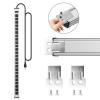 24 Oulet Long Power Strip,Heavy Duty Metal Socket Power Strip,Aluminum with 15-Foot Extension Power Cord,ETL Certified view 4