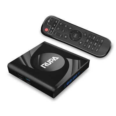 RUPA Android TV Box 13.0 RK3528 4GB RAM 32GB ROM TV Box Support WiFi6 BT5.0 USB3.0 Ethernet 1000M LAN 8K 3D HDR10 HD Video Android Box