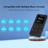 8GB MP3 Players with Bluetooth 4.2, Portable Music Player Support Voice Recorder, Ebook, Video Playback, HiFi Lossless Sound Music Player, Up to 128GB, Earphones Included (Black) view 3