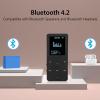 8GB MP3 Players with Bluetooth 4.2, Portable Music Player Support Voice Recorder, Ebook, Video Playback, HiFi Lossless Sound Music Player, Up to 128GB, Earphones Included (Black) view 4