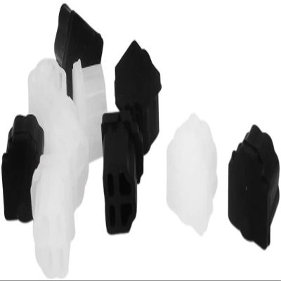 XYWHPGV Black Clear Rubber RJ11 Connector Port Anti-Dust Hat Protection Cover 10PCS(A4D07 6BA84 4B4F8 BCEF8 4DE5C 39E06