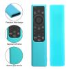 2 Pack Remote Cover for Samsung Smart TV, Silicone Protective Case for Samsung Solar Cell Remote 2021 2022 BN59-01357 BN59-01385 BN59-01265A Anti-Slip Remote Case Glow in Dark (Glow Green +Glow Blue) view 3