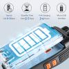 JUCJET H888S 4 Pack Walkie Talkies Handheld Two Way Radio with Original Earpieces, 2-Way Radios UHF Handheld Transceiver Walky Talky, with 2-in-1 Type-C Charging Cable&Charging Station4 Pack view 4