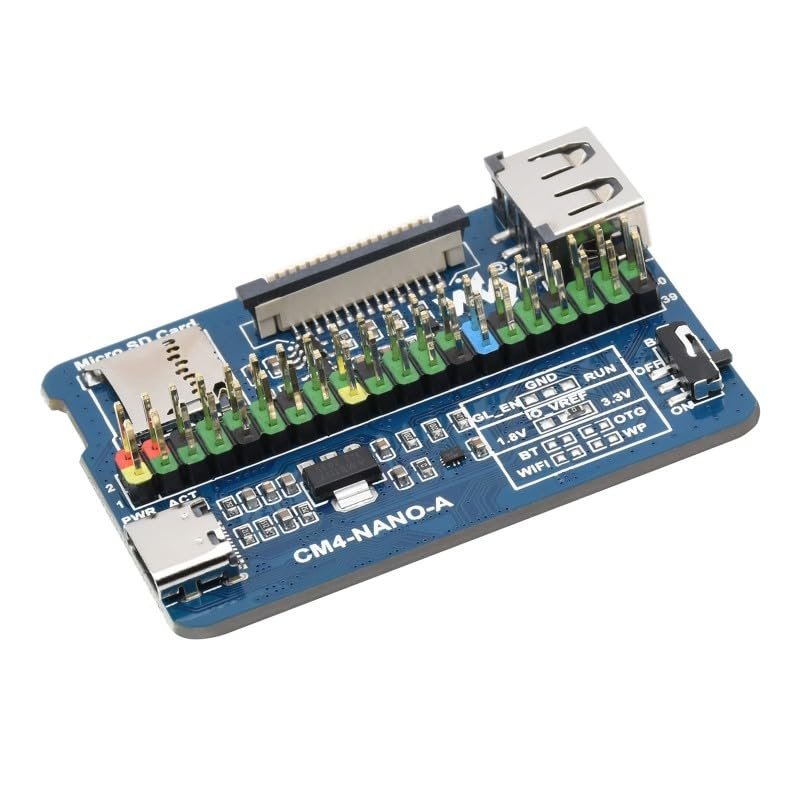 Nano Base Board (A) Compatible with Raspberry Pi Compute Module 4 55 40mm Same Size as The CM4