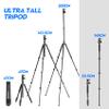 Fotopro 78" Camera Tripod, Aluminum Compact Travel Tripod and Monopod with 360 Ball Head Quick Release Plate, Professional Camera Tripod for DSLR, Load up 17.63lbs view 2