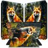 BPQOJB for All-New Kindle 2022 Case 11th Generation 6 inch 2022 Release 360 Degree Rotating PU Leather Smart Cover with Auto Wake/Sleep - Cute Fox view 1