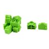 XYWHPGV Ethernet Hub Port Anti-Dust Protective Cap Green 10 Pcs (Dc90D FD5EF 2E568 4BD18 8BE71 F8DC7 view 1