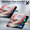 BPQOJB for Kindle Scribe Case 360 Degree Rotating Smart Cover with Adjustable Stand & Auto Wake/Sleep Tablet Case for Kindle Scribe 10.2 inch 2022 - Mountain Cherry Blossom view 3