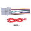 Car Stereo Install Wire Harness Adapter, Antenna Adapter Compatible for Chevry, Automobile Stereo Radio Harness, Player Wire Cable Kit, Adapter Connector Cable, Install Adapter Connector view 2