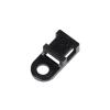 100pcs Cable Tie Mounting Base HC-2 HC-4 Plastic Mount Saddle Clamp Cable Winder White Black (Color : HC-0-3, Size : Black) view 1