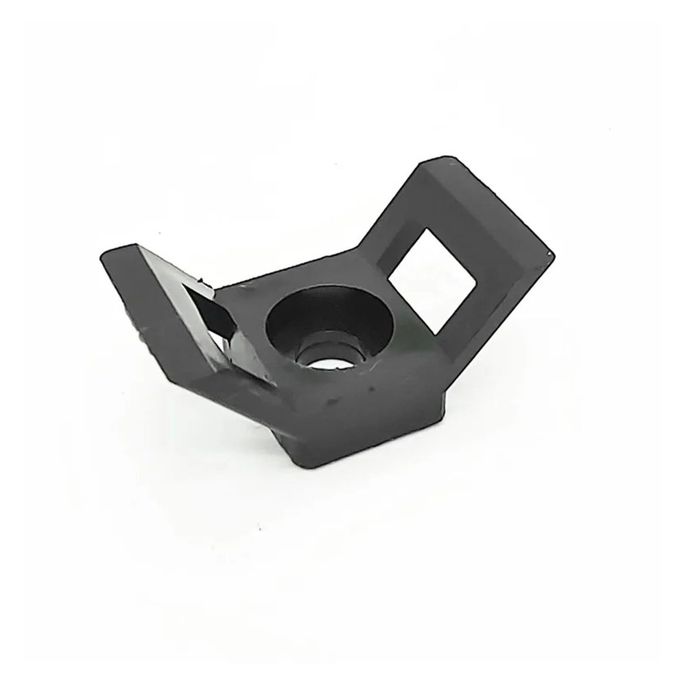 100pcs Cable Tie Base Mount Saddle Wire Fixing Seat Cable Clamp Cable Organizer Wire Clip Holder with Screw Holes HC-1 HC-2 HC-4 (Color : HC-4-01)