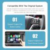 Carplay Adapter Wireless Carplay Retrofit Kit Decoder for Toyota Touch2 & Entune2.0 2014-2019 Fit for Tundra/4Runner/RAV4/Tacoma/Camry/Corolla/Avalon/Prius/CH-R/Sienna/Highlander view 4