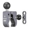 FANAUE CC-04F Anti-theft Handlebar Base Mount Strong Rod Clamp with 1 Inch Ball Head for Rails 0.5" to 2.0" Diameter, Compatible with RAM Mounts B Size Double Socket Arm & Bike Motorcycle Phone Holder view 1