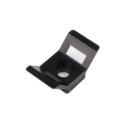 100pcs Cable Tie Mounting Base HC-2 HC-4 Plastic Mount Saddle Clamp Cable Winder White Black (Color : HC-3-5, Size : Black)