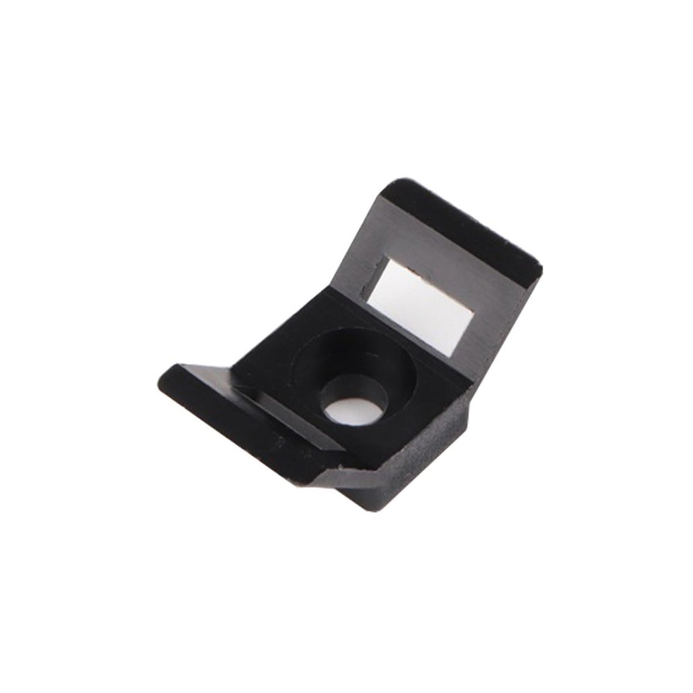 100 PCS Cable Tie Saddle Plastic Mounting Base Cable Clamp Holder Cable Winder Nylon HC-1/2/3/4/5 (Color : HC-4-5 Black)