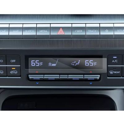 SXCY for 2024 2025 2026 Hyundai Kona Air Conditioning Screen Protector 2024 2025 2026 Kona Accessories Climate Control Display Screen Cover(2PCS Nano AC Screen)