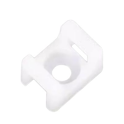 100pcs Cable Tie Base Mount Saddle Wire Fixing Seat Cable Clamp Cable Organizer Wire Clip Holder with Screw Holes HC-1 HC-2 HC-4 (Color : HC-2)