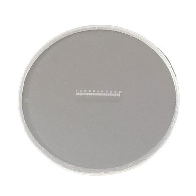 VAKUUM Lab Microscope Slides 1PC Microscope Eyepiece Calibration Slide DIV=0.05 D=19 Microscope Ruler Reticle Scale Microscope Parts