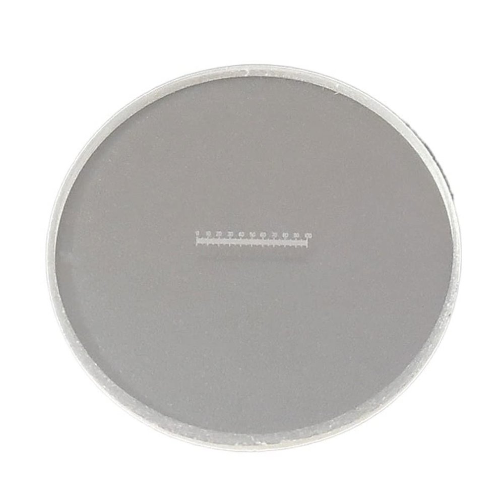 VAKUUM Lab Microscope Slides 1PC Microscope Eyepiece Calibration Slide DIV=0.05 D=19 Microscope Ruler Reticle Scale Microscope Parts