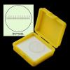 VAKUUM Lab Microscope Slides 1PC Microscope Eyepiece Calibration Slide DIV=0.05 D=19 Microscope Ruler Reticle Scale Microscope Parts view 3