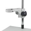 VAKUUM Lab Microscope Slides 76mm Diameter Microscope Stand, Stereo Zoom Microscope Adjustable Industrial Trinocular Binocular Microscope Arms Microscope Parts (Color : Black) view 3