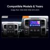 9Inch 1500 Radio Upgrade, Touchscreen Double din car Stereo, Car Stereo Double Din Radio for 2013 to 2018 1500 2500 3500 2GB 32GB for Android Auto for view 3