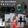 LogHog Smart Watches for Men,1.43" AMOLED Display Fitness Watch IP68 Waterproof Activity Tracker Smartwatches Compass Compatible with Android and iOS Devices view 3