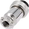 XYWHPGV Aviation Connector 20mm 4P 7A DF20 Waterproof Female Wire Panel Power Chassis Metal Fittings Connector Aviation Silver Tone(eef5e d5252 4d8a0 ed0af 6e31d eb6aa view 4