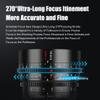 7artisans 14mm T2.9 Large Aperture, 270Focus Stroke, Full-Frame 114Ultra-Wide-Angle Spectrum Cine Lens Compatible for Sony A7 Series A7R A75 A7SII A9 A7C A1, Black view 4