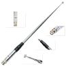 27MHz CB Antenna Telescopic BNC Connector 9inch to 51inch Rod for Two Way Radio Long Range HHRT50 75-822 75-785 BC75XLT PRO401HH for Handheld Radio view 4