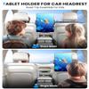 eSamcore Headrest Mount for Car, Aluminum Tablet Car Holder for Backseat Kids Large Clamp, Road Trip Essentials for Adults Back Seat Car Accessories Compatible with iPad 4.7 -12.9" Tab view 2