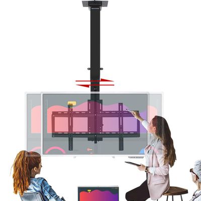 Universal Ceiling TV Bracket, TV Wall Bracket, Suitable for 32-75 Inch Screen TVs, Maximum Load 60kg