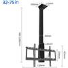 Universal Ceiling TV Bracket, TV Wall Bracket, Suitable for 32-75 Inch Screen TVs, Maximum Load 60kg view 2