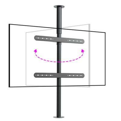 MLYYYDSS Universal Swivel TV Stand for Televisions from 32 to 75 Inches LCD/LED/Plasma Adjustable Height - Maximum Load 45.5kg,85-109cm