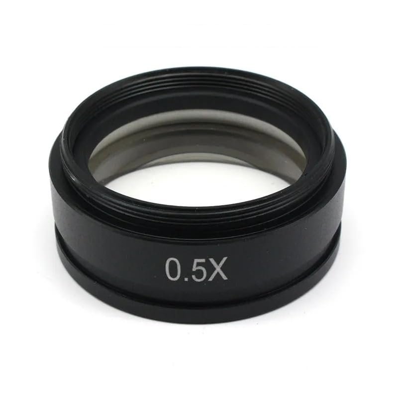 ZGYDNM Lente de objetivo Barlow 0,5X distancia de Trabajo 160 mm lente Auxiliar f/microscopio estreo con tamao de montaje M42 M48 M50 M52 x 0,75mm (Color : Mounting Thread 42mm)