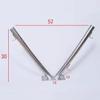GZHERVICES Hot-dip Galvanised V-Bracket, 2 Pcs Razor Wire Bracket, Razor Barbed Wire Mounting Brackets, Roll Cage Garden Fence Wire Bracket view 4
