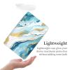 Case for 6.8" Kindle Paperwhite (11th Generation 2021) and Kindle Paperwhite Signature Edition PU Leather 360 Degree Rotating Swivel Stand Smart Cover with Auto Wake/Sleep,Modern Teal Marble view 4
