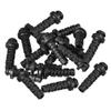 20pcs 3mm Inner Dia PVC Strain Relief Cord Boot Protector Power Tool Hose Black view 1