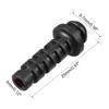 20pcs 3mm Inner Dia PVC Strain Relief Cord Boot Protector Power Tool Hose Black view 2
