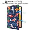 Case for 6.8" Kindle Paperwhite (11th Generation 2021) and Kindle Paperwhite Signature Edition PU Leather 360 Degree Rotating Swivel Stand Smart Cover with Auto Wake/Sleep,Cute Koi Fishes view 3